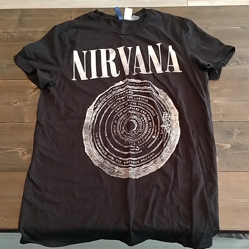 Nirvana destroyed band tee